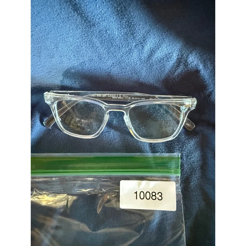Peepers Strut Reading Glasses Unisex +1.25‎ Clear Blue Light Blocking